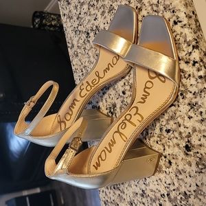 Daniella Two-Piece Block Heel Sandals